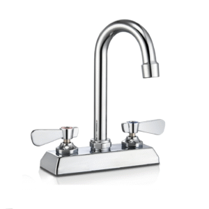 Commercial Sink Faucet 3-1/2" Gooseneck Spout