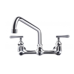 Kitchen Commercial Sink Faucet Double Handle